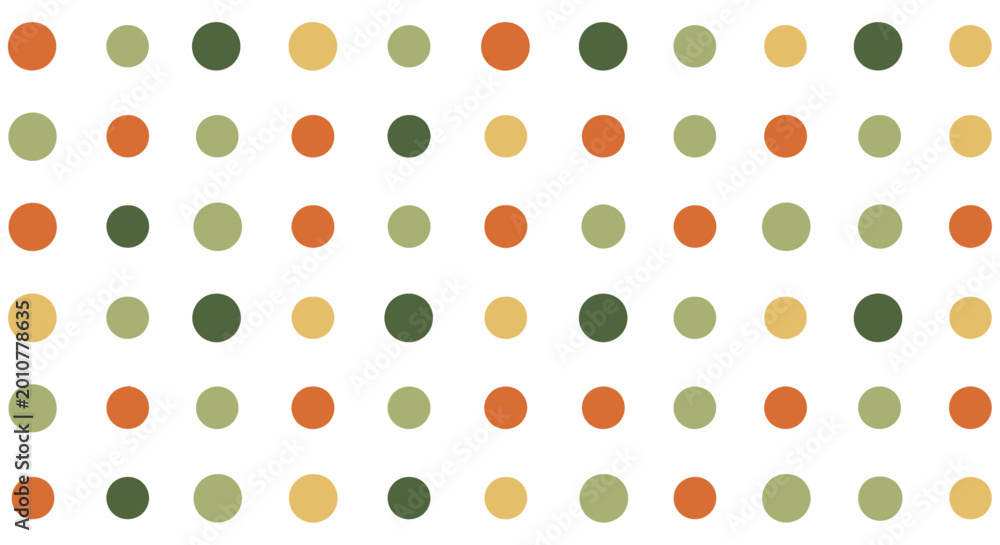 Fototapeta premium A vibrant pattern of colorful dots fills the entire space.