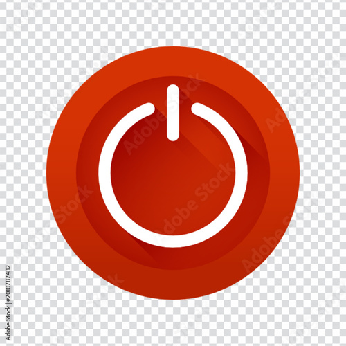 Принти на полотні Power Energy Electric Button Icon Switch Control Charge Design