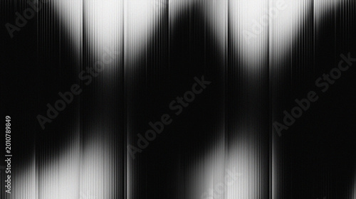 Fotografía Thin, densely arranged vertical lines with a Linear Blur effect