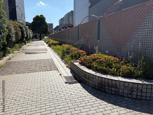 千葉ニュータウン駅前の景色