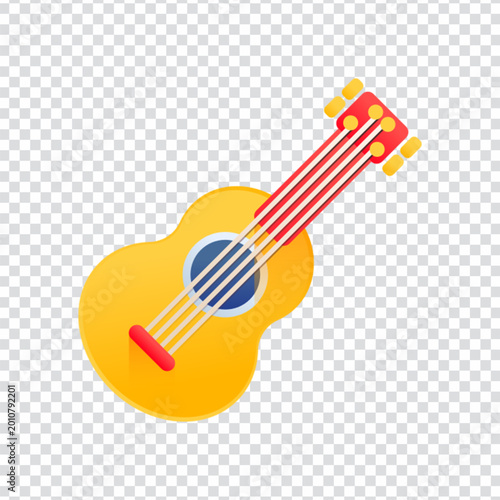 Schilderij op canvas Ukulele String Instrument Music Hawaiian Guitar Acoustic Design