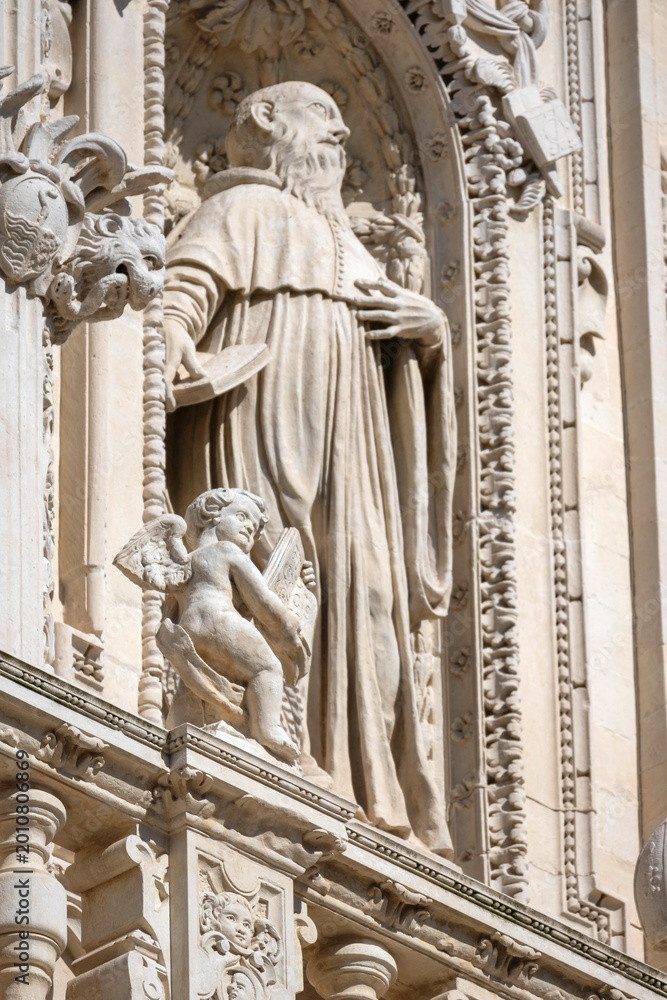 Fototapeta premium The Old town of Lecce, Apulia Region, Italy