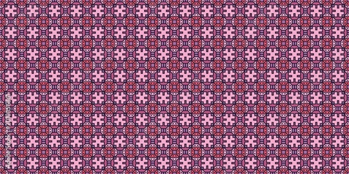 Abstract Traditional Heritage Geometric Wallpaper and Background Pattern Design
