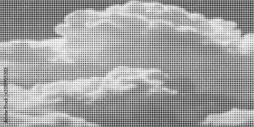 Canvastavla Background with monochrome dot texture