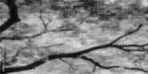 Tableau sur toile Background with monochrome dot texture