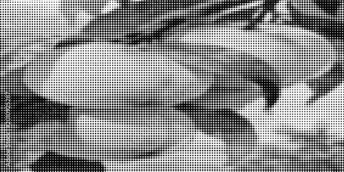 Bild auf Leinwand Background with monochrome dot texture