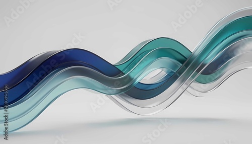 Technology fluid abstract wave gradient futuristic 3d digital background design
