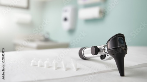 Medical Tools on Table in Clinic Setting