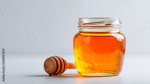 Fresh Honey in Jar / 瓶に入った新鮮な蜂蜜