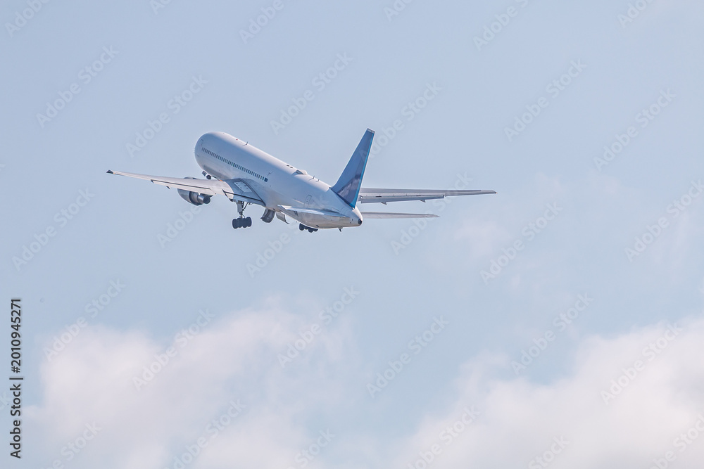 Fototapeta premium 離陸した大型旅客機