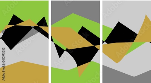 creative and modern template design for office, art, business, social media, school, geometric abstract design
