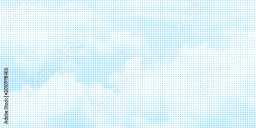 Cuadro en lienzo Halftone cloud background