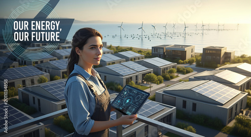 Renewable Energy Community of Autonomous Residences with Smart Grid Connectivity Solutions