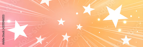 Abstract Star Explosion Design with Pastel Gradient