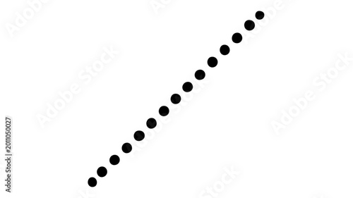 Bilde på lerret Versatile punctuation symbol illustration designed with crisp lines and flat minimalist aesthetics ideal for enhancing text readability graphic resources educational materials and web design elements