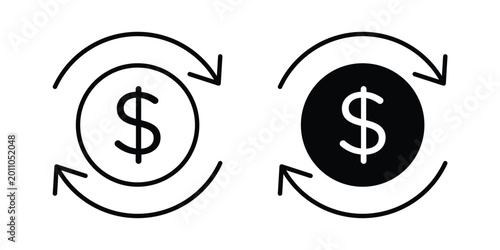 Photos Cashback icon vector design and illustration.