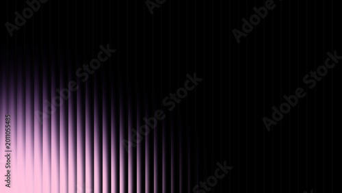 Abstract glossy ribbed glass texture in purple, pink, and magenta gradients for professional presentation slides and software mockups.
