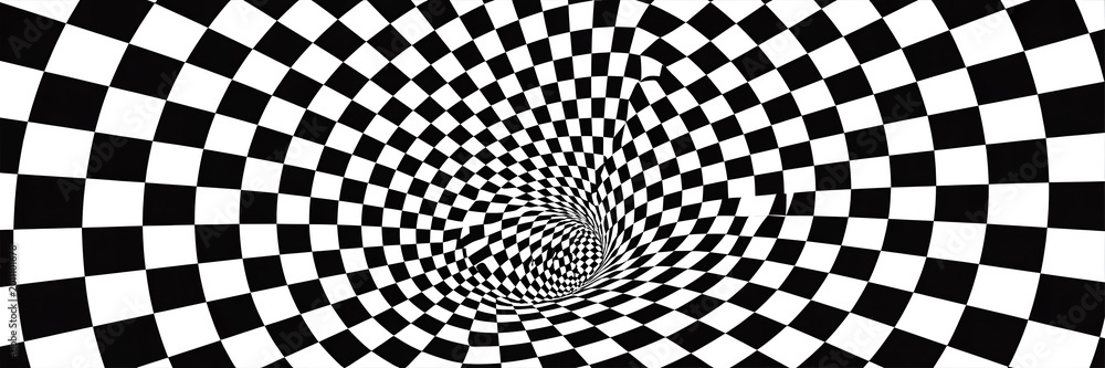 Naklejka premium Black and white abstract background