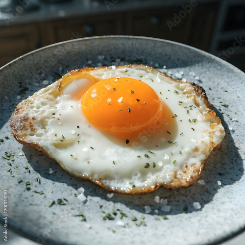 tasty food fried egg
