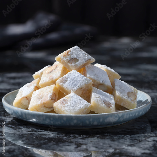 kaju katli is a diamond shape indian sweet made us