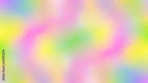 Abstract Colorful Background. Colorful Soft Cloudy Abstract Illustration. Vibrant iridescent texture background with soft, cloud‑like patches of vivid colors blending seamlessly into one another.
