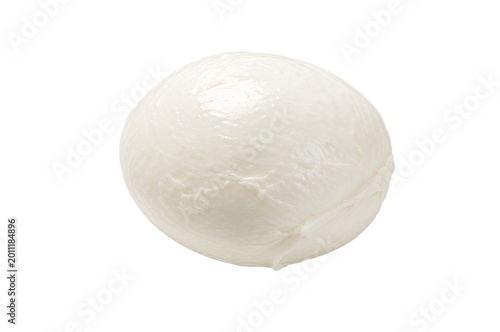 Quadro su tela Fresh mozzarella ball isolated cut out