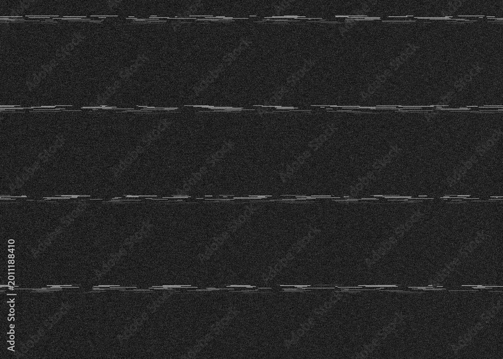 Fototapeta premium Old TV Screen with VHS static noise texture resembling analog TV interference. Perfect for retro tech themes, glitch art, or digital background effects. Signal error background in retro style.