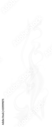 Abstract White Smoke Swirl PNG Overlay, Realistic Vapor Mist Isolated on Transparent Background for Design