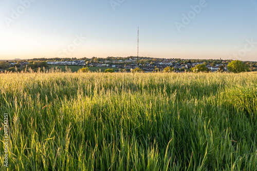 Tableau sur toile Am Abend zwischen Hammerberg und Donnerberg