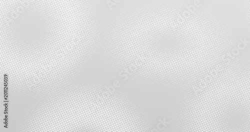 Abstract tech halftone dot background, tech ai white texture wave pattern. Soft wavy dotted bg conveying modern technology and artificial intelligence. Neutral backdrop or digital futuristic layout