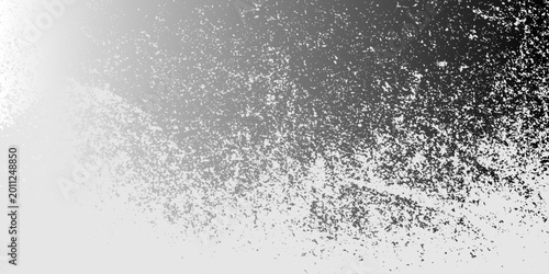 Foto Black and White Water Splash Texture Background