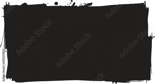 Fotografía Spray graffiti element set, can splatter brush drip freehand kit, vector urban street black grunge
