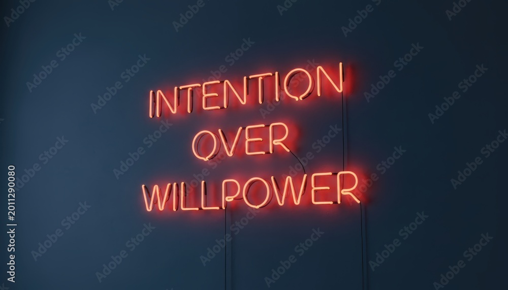 Obraz premium Neon sign reads 