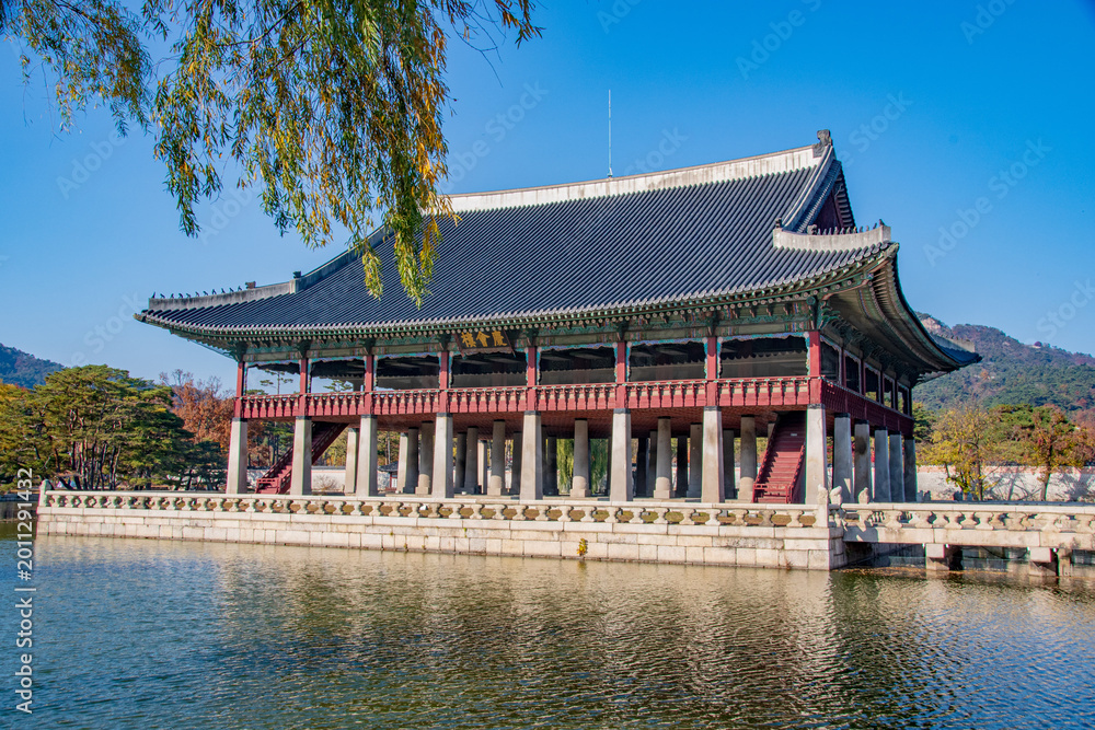 Obraz premium seoul city landscape