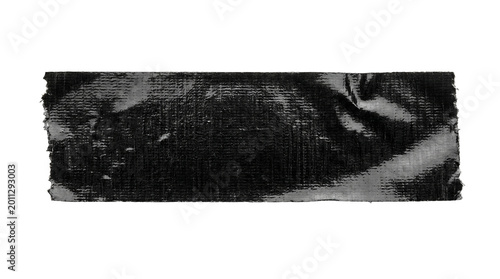 Canvastavla Texture of black duct tape