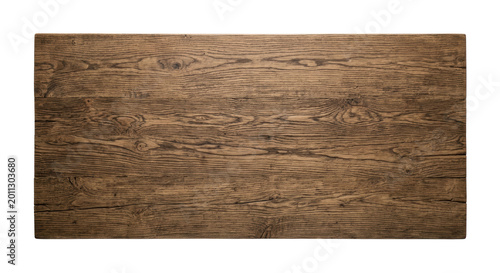 Obraz na plátně Rustic dark oak wood tabletop texture