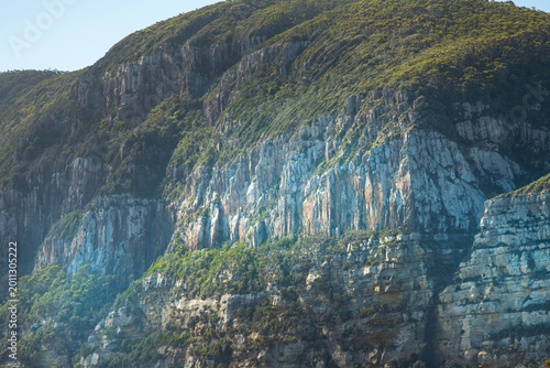 Cuadro en lienzo Dolerite Cliffs of Cape Raoul - Tasmania