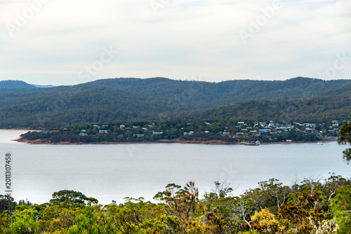 Quadro su tela Coles Bay in Freycinet - Tasmania