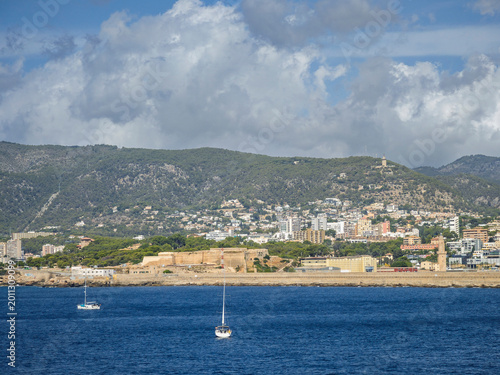 Coast of Santa Ponsa, Mallorca, Balearic Islands, Spain