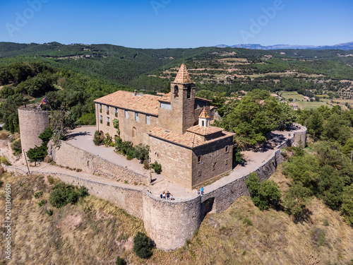 Solsona castle, Castellvell d'Olius, year 957, Solsonés region, Catalonia, Spain