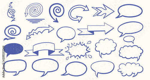 Photos Vector set comic speech bubbles, book sound effects