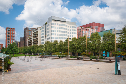 Lewis Cubitt Square square in the Knowledge quarter Kings Cross London