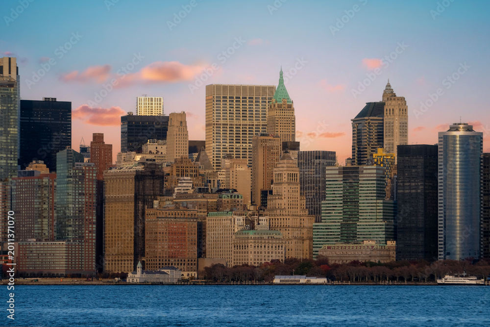Obraz premium new york city skyline