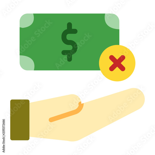 Фотография Corruption Vector Flat Icon Design