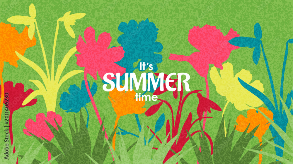 Fototapeta premium Spring and Summer Meadow Background for Seasonal Sales or Greeting Cards