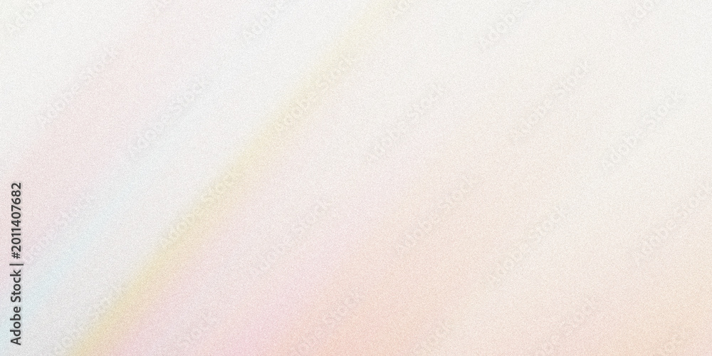Obraz premium Soft pastel gradient with subtle noise, delicate light colors, white and peach tones, minimal and elegant background.