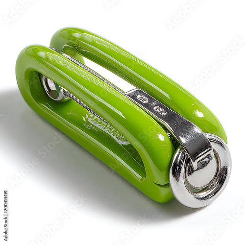 Zipper pull component sleek design shiny surface modern accessory concept pictures