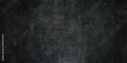 Quadro su tela Dark, textured wall with the rough texture