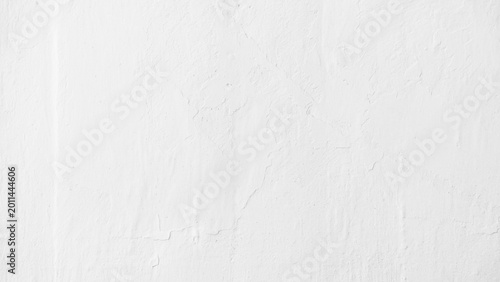 Fotografie White plaster wall texture with subtle cracks, clean minimal background