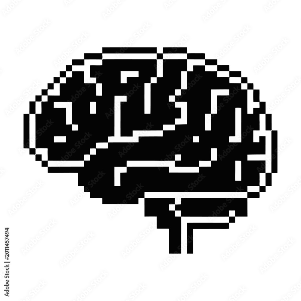 Obraz premium Human brain creativity and innovation concept flat design vector